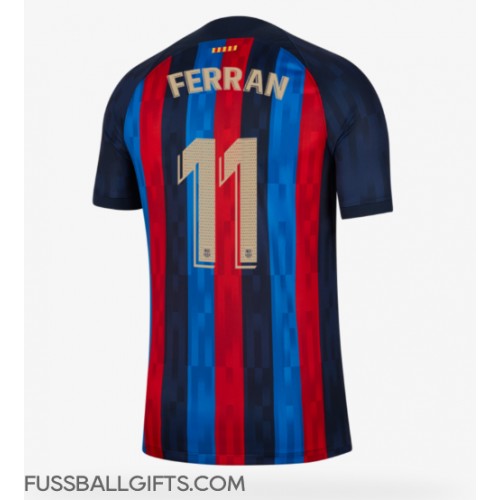 Barcelona Ferran Torres #11 Fußballbekleidung Heimtrikot 2022-23 Kurzarm